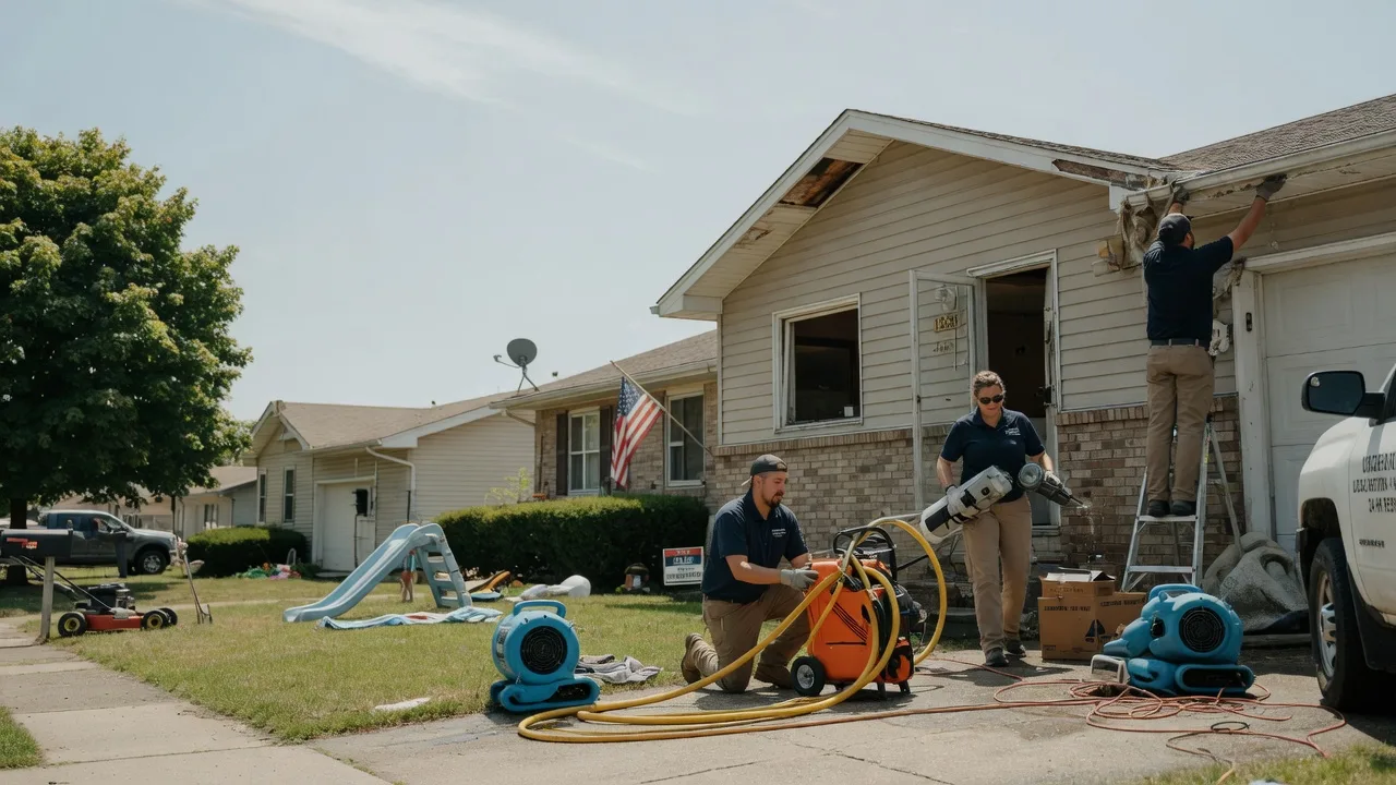 Water Damage Restoration in Lebanon, WI near me
